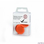 Magnesy neonowe pomarańczowe 32mm (4) 5032KM4-065 VICTORY