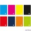 Zeszyt A5 80 kratka UV KOL.ONE COLOR 7034 INTERDRUK