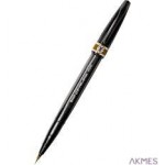 Precyzyjny pędzelek do kaligrafii i liternictwa Brush SignPen Artist szary SESF30-N PENTEL