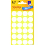 Kółka do zaznaczania białe 3170 Q18 4ark Avery Zweckform