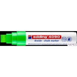 Marker kredowy ścięta końcówka 4 -15 mm kredowy jasny zielony Edding 4090/011/JZI