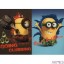 Zeszyt A5 32k kratka L MINIONKI laminowany UNIPAP *1888