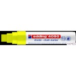 Marker kredowy ścięta końcówka 4 -15 mm żółty fluorescencyjny Edding 4090/065/Z