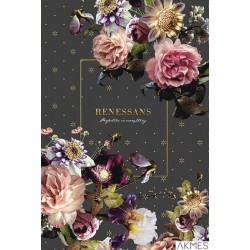 Brulion B5 kratka 80K kremowy papier, "Renessans" ASTRA, 101020018