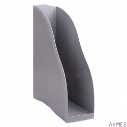 Pojemnik na dokumenty pionowySpace, szer. 85 mm, szary 256274/32324 Stamm