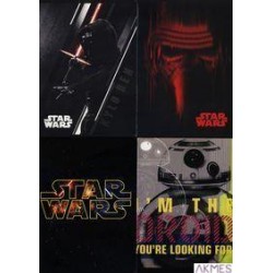 Zeszyt A5 60k kratka STAR WARS VERTE 8192