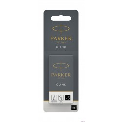 Naboje z Atramentem QUINK - STANDARD czarny - 5 szt. na blistrze 1950402 PARKER