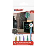 Markery olejowe kreatywne metaliczne 5 szt. etui Edding 780/5S MET 2