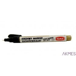 Marker kredowy ścieralny na sucho, końcówka okrągła 1,5mm, złoty TO-297 Toma