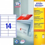 Trwałe etykiety uniwersalne 3678 97 x 37 100ark Avery Zweckform