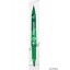 Marker per.kon.okr/fib.zielony KM501-Z2 TETIS dwust.3mm/0.8mm