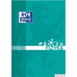 Brulion fizyka A5 80k 90g kratka z marginesem 400128288 OXFORD