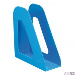 Pojemnik na dokumenty pionowyFavorit, szer. 90 mm, niebieski 324141/16800 Stamm