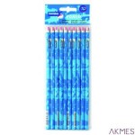 Ołówek LAMBO SCHOOL FANTAZYJNY z kol.gumką L233W10 GC