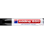 Marker niezmywalny ścięty 850 czarny 5-16mm EDING 850/001/C