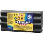 Plastelina Astra 1 kg czarna, 303111024