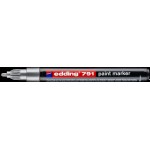 Marker EDDING 791 srebrny