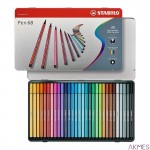 Cienkopis Pen 68 etui metalowe 30szt 6830-6 STABILO