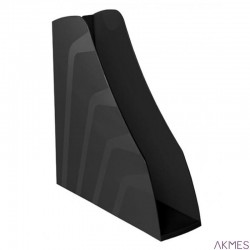 Pojemnik na dokumenty pionowyVector, szer. 80 mm, czarna 324108/09737 Stamm