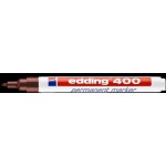 Marker permanentny 1 mm brązowy Edding 400/007/BR
