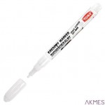 Marker kredowy ścieralny na sucho, końcówka okrągła 1,5mm, biały TO-297 Toma