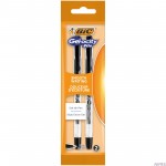 Długopis żelowy BIC Gel-ocity Stic 0.5mm czarny, blister 2szt, 989708