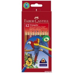 Kredki trójk.12kol.FC 116512 FABER-CASTELL