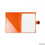 Notes A5 na rzep orange 1-KNO-05-04 BIURFOL