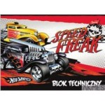 Blok tech.A4 10k HOT WHEELS MATTEL