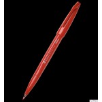 Pisak pędzelkowy do kaligrafii czerwony SES15-B PENTEL