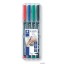 Foliopis 315WP4 4kol. w etui STAEDTLER LUMOCOLOR zmywalny
