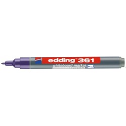 Marker do tablic okrągła końcówka 1 mm fioletowy Edding 361/008/F