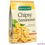 Chipsy bananowe 250g BAKALLAND