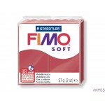 FIMO soft, masa termoutwardzalna, 57 g,_karminowy, Staedtler S 8020-26