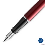 Pióro wieczne (M) EXPERT DELUXE CIEMNOCZERWONY CT WATERMAN 2093659, giftbox