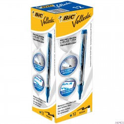 Marker suchościeralny BIC Velleda Liquid Ink Pocket niebieski, 902087