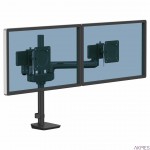 Ramię na 2 monitory TALLO Modular 2FS (czarne), FELLOWES, 8615301