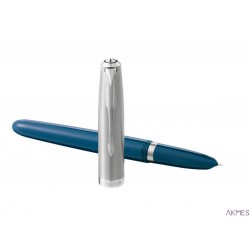 Pióro wieczne (M) PARKER 51 TEAL BLUE CT 2123507 PARKER, giftbox
