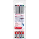 Markery zmywalne do folii 4 kol. 0,3 mm Edding 150S/4S