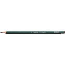Ołówek drewniany STABILO Othello 2988 B z gumką