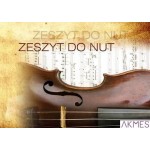 Zeszyt do nut A5 16k KRESKA