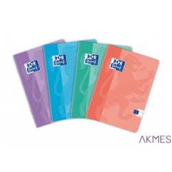 Zeszyt TOUCH PASTEL A5 16k 90g linia podwójna kolorowa 400150843 OXFORD