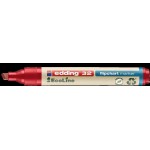 Marker flipchart ECOLINE ścięta końcówka 1,5 mm czerwony Edding 32/002/CZ