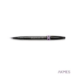 Precyzyjny pędzelek do kaligrafii i liternictwa Brush SignPen Artist fioletowy SESF30-V PENTEL