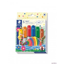 Kredki TWISTER żel S 2390 C6 6 kolorów NORIS CLUB STAEDTLER