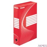 Pudełko A4 z tasiemką czerwone ARC/BOX345/240/MO/5