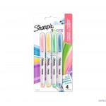 Zakreślacz Sharpie S-note Mix kolorów 4 szt. 2138234