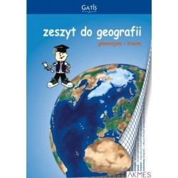 Zeszyt A5/60k do geografii ściągawki na marg. GATIS (gimnazjum i liceum)