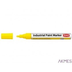 Marker olejowy przemyslowy, fibrowa końcówka 2,3mm, zawiera Xylen żółty TO-450 Toma