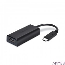 Adapetr Kensington CV4000H, z portu USB-C na HDMI 4K, czarny K33993WW